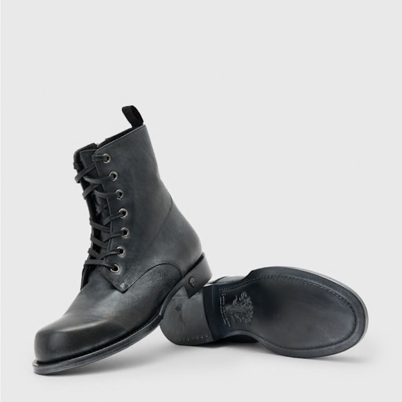 John Varvatos TWO FIVE TWO COMBAT BOOT - Picture 2 of 6